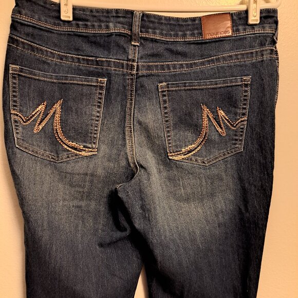 Maurices Women's Bootcut jeans with Embroidered Back Pockets - Picture 1 of 9